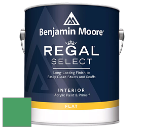 Benjamin Moore 547 Regal Select Waterborne Interior Flat Finish краска цвет NCS S 2060-G10Y 