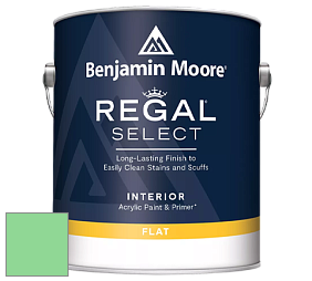 Benjamin Moore 547 Regal Select Waterborne Interior Flat Finish краска цвет NCS S 0550-G10Y 