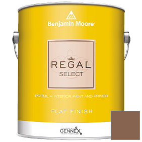 Краска Regal Select Waterborne Interior Flat Finish (547) цвет 2164-30 Rich Clay Brown