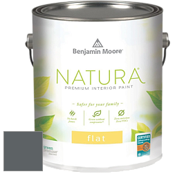 Benjamin Moore 512 Natura Interior Flat Finish матовая краска цвет AF-560 