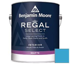 Краска Regal Select Interior Paint - Matte (548) цвет 790 Bayberry Blue