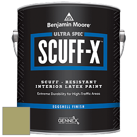 Benjamin Moore 485 Ultra Spec SCUFF-X Interior Eggshell Finish краска цвет 2145-30 Brookside Moss