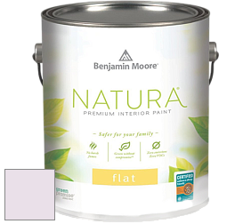 Benjamin Moore 512 Natura Interior Flat Finish матовая краска цвет 2073-70 Purple Cream