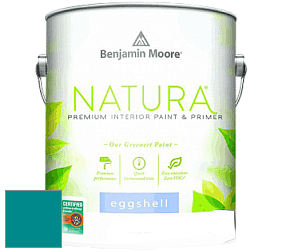 Benjamin Moore 513 Natura Interior Eggshell Finish краска с блеском цвет 2056-30 Surf Blue