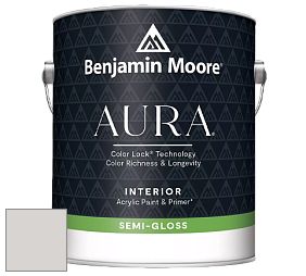 Benjamin Moore Aura 528 Waterborne Interior Semi-gloss Finish краска цвет NCS S 1502-Y80R 