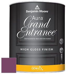 Benjamin Moore Aura 148 Grand Entrance High Gloss эмаль цвет 2075-20 Mulberry