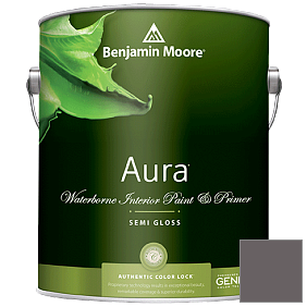 Краска Aura Waterborne Interior Semi-gloss Finish (528) цвет 1456 Mountain Ridge