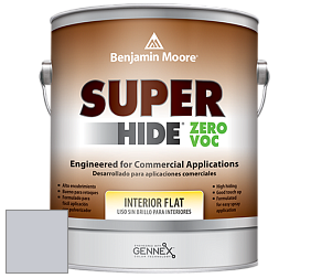 Benjamin Moore 355 Super Hide Zero Voc Interior Flat краска цвет 2118-60 Misty Memories