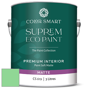 COLOR SMART CS 619 SUPREM ECO PAINT матовая краска цвет NCS S 0550-G10Y 