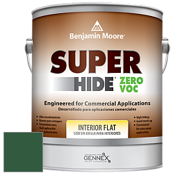 Benjamin Moore 355 Super Hide Zero Voc Interior Flat краска цвет NCS S 5540-G10Y 