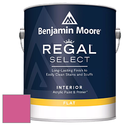 Benjamin Moore 547 Regal Select Waterborne Interior Flat Finish краска цвет RAL 4003 