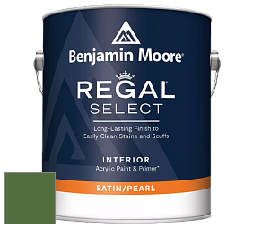 Benjamin Moore 550 Regal Select Waterborne Interior Pearl Finish краска цвет NCS S 4550-G30Y 