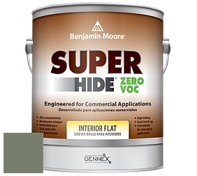 Benjamin Moore 355 Super Hide Zero Voc Interior Flat краска цвет HC-126 BM HC-126