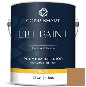 Краска COLOR SMART CS 745 ELIT PAINT глубокоматовая моющаяся краска цвет 2165-30 Golden Retriever
