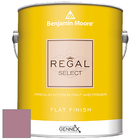 Benjamin Moore 547 Regal Select Waterborne Interior Flat Finish краска цвет 2082-40 Rosewood