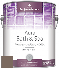 Benjamin Moore Aura 532 Bath & Spa Waterborne Interior Paint Matte Finish краска цвет 994 Fallen Timber