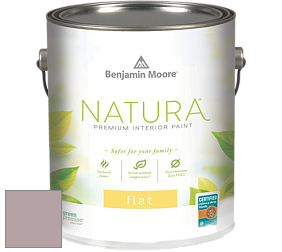 Benjamin Moore 512 Natura Interior Flat Finish матовая краска цвет NCS S 3010-R10B 