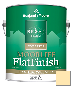 Краска Regal Select Exterior Paint-MoorLife Flat Finish (W105) цвет 317 Hay Stack