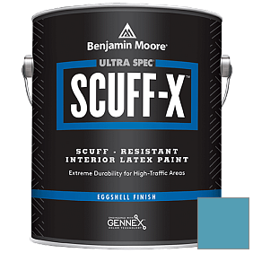 Краска Ultra Spec SCUFF-X Interior Eggshell Finish (485) цвет 2058-40 Cool Blue