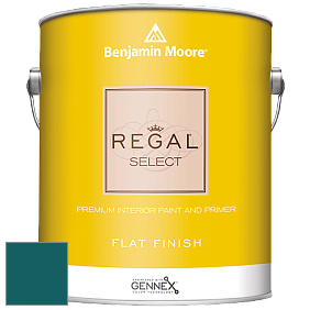 Benjamin Moore 547 Regal Select Waterborne Interior Flat Finish краска цвет NCS S 5540-B30G 
