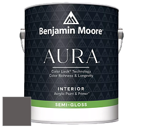 Benjamin Moore Aura 528 Waterborne Interior Semi-gloss Finish краска цвет NCS S 7502-R 