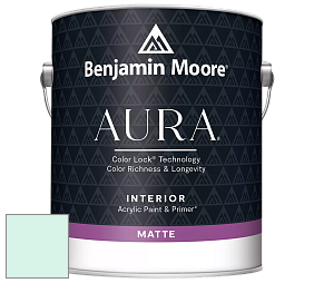 Benjamin Moore Aura 522 Interior Paint - Matte краска цвет 2039-70 Refreshing Teal