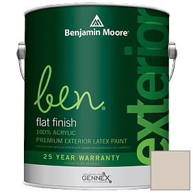 Краска Ben Waterborne Exterior Flat Finish (541) цвет 982 Cedar Key