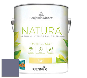 Benjamin Moore 514 Natura Interior Semi-Gloss Finish краска цвет NCS S 5020-R60B 