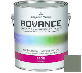 Краска Benjamin Moore 792. Advance Interior Paint-Satin эмаль цвет AF-475 