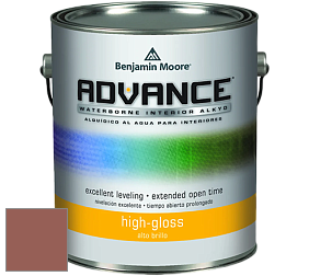 Benjamin Moore 794 Advance Interior Paint-High Gloss глянцевая алкидная эмаль цвет 2173-30 Salmon Stream