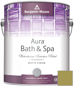 Краска Benjamin Moore Aura Bath & Spa Interior Paint Matte Finish (532) цвет 2147-30 JalapeÃ±o Pepper