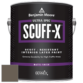 Benjamin Moore 484 Ultra Spec SCUFF-X Interior Matte Finish краска цвет 2137-30 Durango