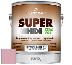 Benjamin Moore 357 Super Hide Zero Voc Interior Eggshell краска цвет 2005-50 Pink Eraser