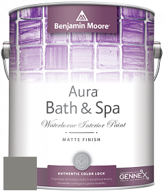 Benjamin Moore Aura 532 Bath & Spa Waterborne Interior Paint Matte Finish краска цвет AF-715 