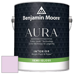 Benjamin Moore Aura 528 Waterborne Interior Semi-gloss Finish краска цвет NCS S 0520-R40B 