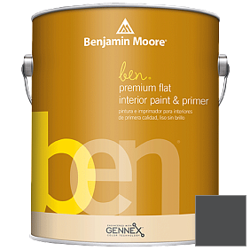 Краска Ben Premium Interior Latex Flat (W625) цвет 1603 Graphite
