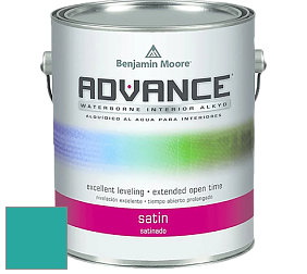 Benjamin Moore 792 Advance Interior Paint-Satin эмаль цвет NCS S 2050-B50G 