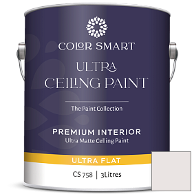 Краска COLOR SMART CS 758 ULTRA CEILING PAINT ультраматовая краска цвет 2114-70 Venetian Marble