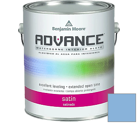 Краска Benjamin Moore 792. Advance Interior Paint-Satin эмаль цвет 816 Aqua Marina