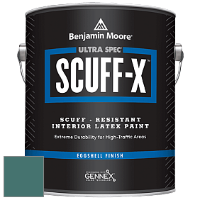 Benjamin Moore 485 Ultra Spec SCUFF-X Interior Eggshell Finish краска цвет 2051-30 Casco Bay