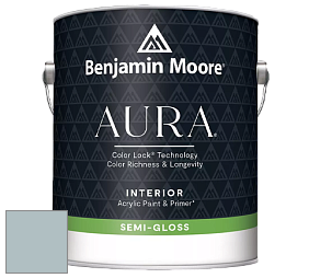 Benjamin Moore Aura 528 Waterborne Interior Semi-gloss Finish краска цвет NCS S 2010-B10G 