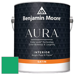 Benjamin Moore Aura 526 Waterborne Interior Satin Finish покрытие цвет NCS S 1565-G 