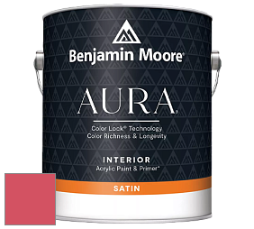 Benjamin Moore Aura 526 Waterborne Interior Satin Finish покрытие цвет 2002-30 Rose Quartz