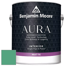 Benjamin Moore Aura 522 Interior Paint - Matte краска цвет 593 Island Getaway