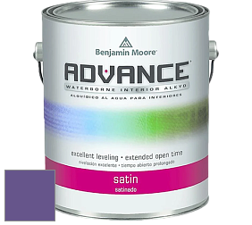 Benjamin Moore 792 Advance Interior Paint-Satin эмаль цвет 2071-30 Mystical Grape
