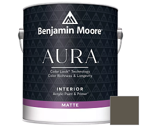 Краска Benjamin Moore Aura Interior Paint - Matte (522) цвет 2138-20 Green Grove