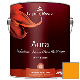 Краска Aura Waterborne Interior Satin Finish (526) цвет 2018-20 Mandarin Orange