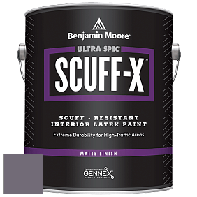 Benjamin Moore 484 Ultra Spec SCUFF-X Interior Matte Finish краска цвет NCS S 6010-R50B 
