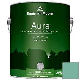 Краска Aura Waterborne Exterior Flat Finish (629) цвет 2041-40 Juneau Spring