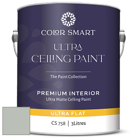 COLOR SMART CS 758 ULTRA CEILING PAINT ультраматовая краска цвет AF-490 